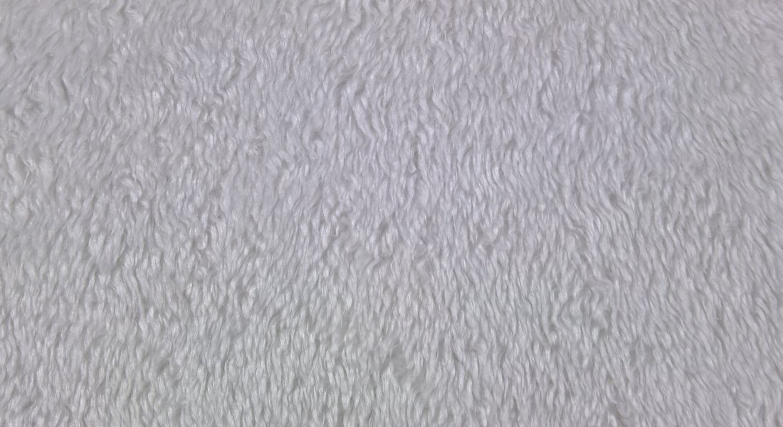 Leskymo beránek, bílá, šíře 150cm (metráž)