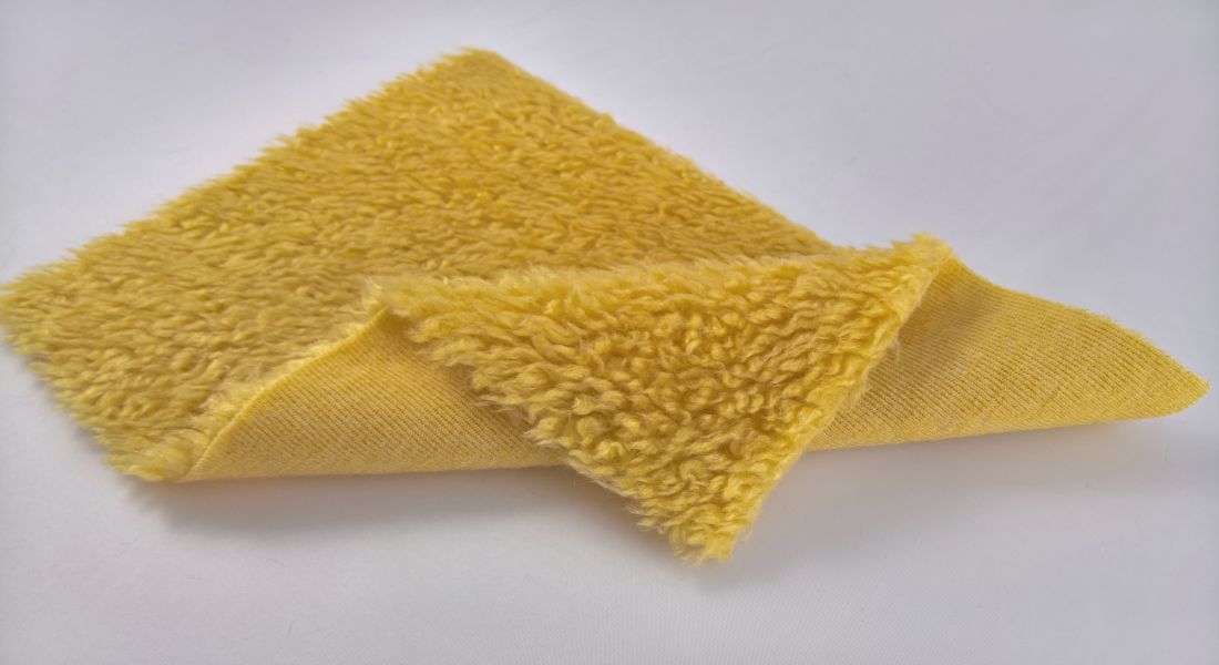 Leskymo beránek, písková, šíře 150cm (metráž)
