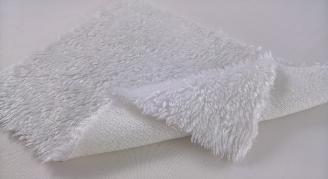 Leskymo beránek, bílá, šíře 150cm (metráž)