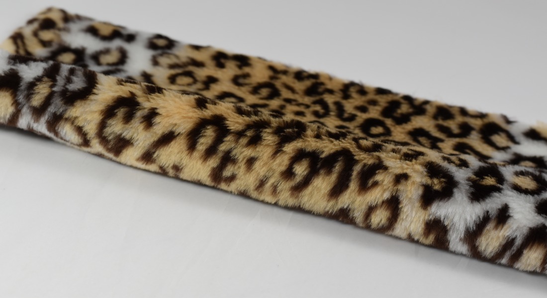 Plyš Gepard, šířka 160 cm, vlas 12mm